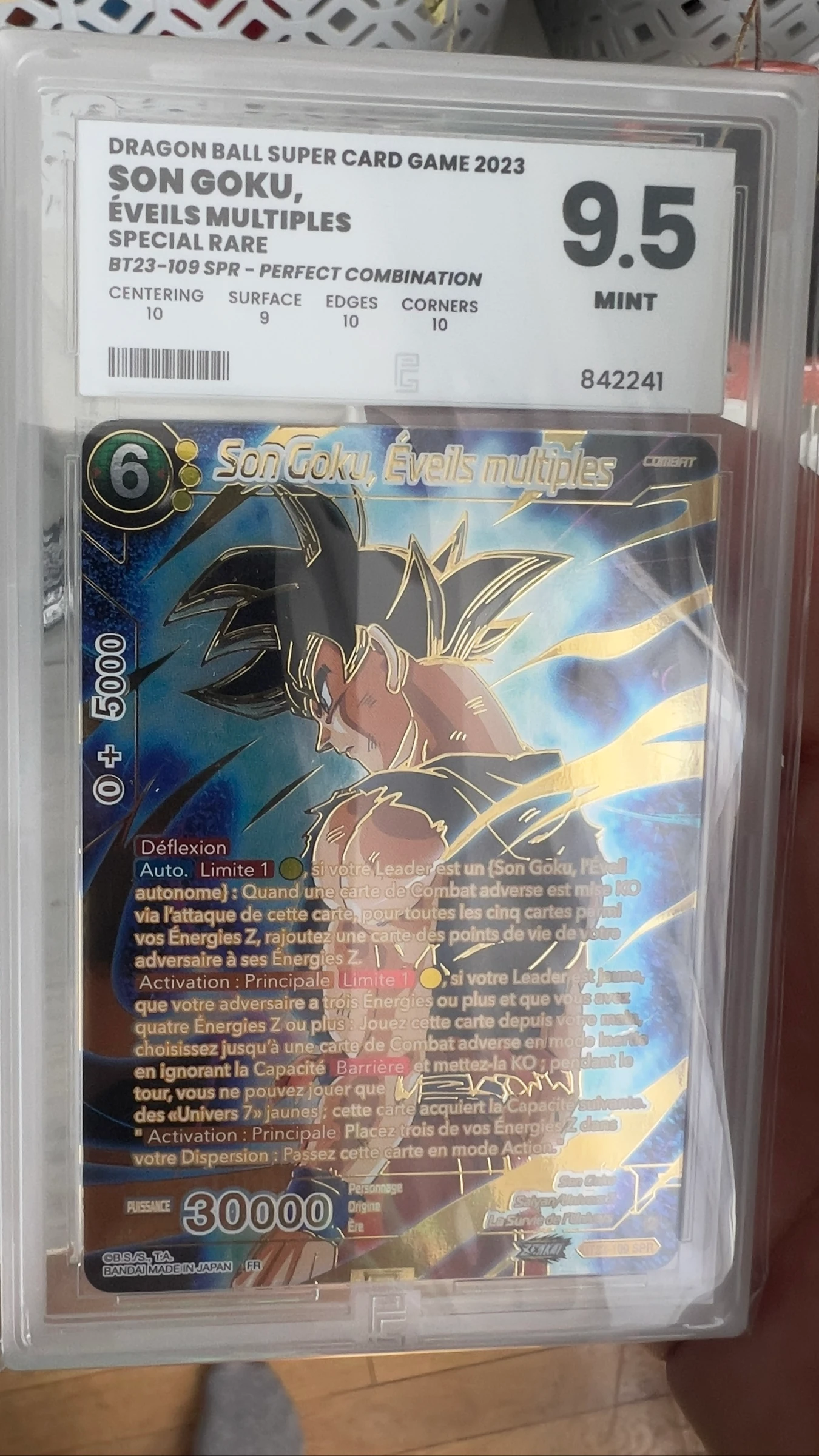 Carte gradée Dragon Ball Master – photo 4